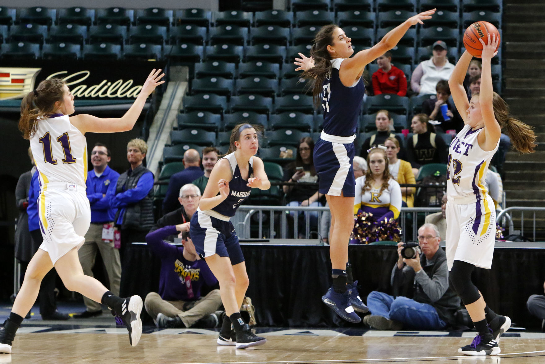 Gallery: Marquette Catholic vs. Vincennes Rivet in Class A championship